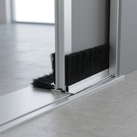 Bande de brosse en nylon OEM industrielle pour bas de porte, avec fonction anti-ustensiles et ignifuge