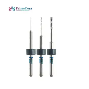 Dental Milling Burs Glass Ceramics Milling Cutter Cadcam Bur For Amann Girrbach Machines