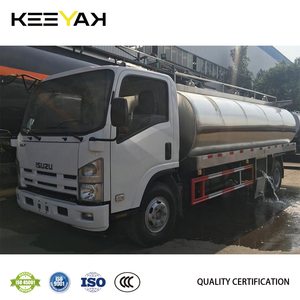 Autocisterna per Latte ISUZU per Carichi Pesanti, Serbatoio in Acciaio Inox per Alimenti, per Trasporto Sicuro di Latte Fresco in Vendita - Product Image 2