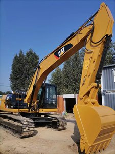 Excavatrice sur chenilles CAT 320D d'occasion, 20 tonnes, pour terrains d'excavation moyens, bon prix, d'origine Japon, pour usage agricole - Product Image 3