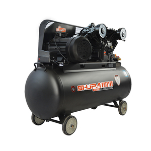 Compresor de Aire de Pistón de 7.5kw y 300L Directo de Fábrica, Portátil, con Motor de 380v, Refrigerado por Aire y Lubricado, Accionado por Correa - Product Image 3
