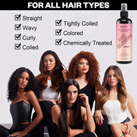 250ml Silkening Mist Hair Spray Menghaluskan Rambut Kusut, Melindungi dari Panas, dan Memberikan Kilau pada Rambut