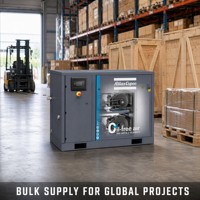 Compresseur d'air à spirale sans huile Atlas Copco SF8 Plus ISO 8573-1 Classe 0 380V Vente en gros d'usine OEM Alimentation Boissons Pharmacie