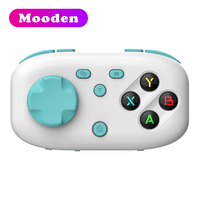 Mooden Y05 Mini Wireless Game Controller Portable BT Gamepad dengan Dukungan Getaran untuk Game/E-book/Pengambilan Foto Multi-platform
