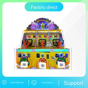 Super <b>Chain</b> Cannon Ball Machine Small Commercial Arcade Equipment for Indoor Playgrounds Coin-Operated 1-Year Warranty - Product Image 3