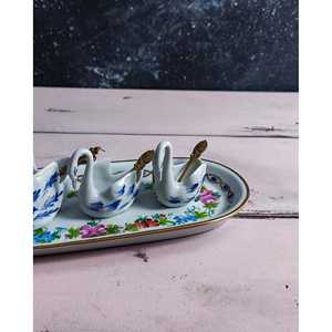 Daniele F. Elegante Especiero Pintado a Mano Estilo Limoges para Almacenamiento de Especias, Salero y Pimentero - Product Image 2