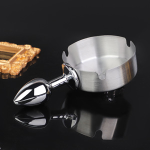 Plug anal en métal couleur or, jouet de stimulation pour adultes, pour usage intime - Product Image 3