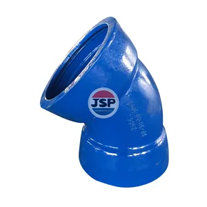 JSP ISO2531 двойной сокет изгиб/Elobw 90/45/22.5/11.25 градусов Tyton соединение в соединении с прокладками фитинги для труб из ковкого железа