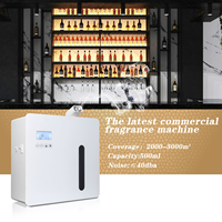 Diffuseur d'arômes sans eau commercial, commande par application, diffuseur d'air électrique mural, distributeur de deux liquides pour hôtel, bureau