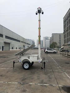 <b>Solar</b> <b>Generator</b> System <b>Solar</b> CCTV Camera Telecom Trailer - Product Image 2