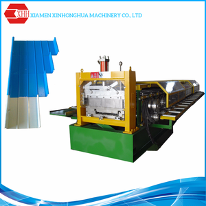 XHH YX65-300-400-500 aus gezeichnete hohe Qualität Metallblech Sitz ständer Naht Roll <span class=keywords><strong>Forming</strong></span> Form tragbare Dach maschine - Product Image 4