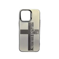 Coque de téléphone portable tendance avec lettres anglaises imprimées UV pour iPhone Xs Xr 7 8 11 12 13 14 15 16 17 Pro Max – Étui de créateur