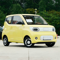 Nouvelle version jeunesse Wu-ling Hong-guang MINI EV Gen3, 215 km, jaune vif, mini-voiture compacte 100% électrique pour l'exportation mondiale