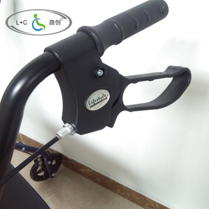 Lc Rollator <b>Walker</b> Aluminum Alloy 4 Wheels With Seat <b>For</b> Elderly And <b>Disabled</b> - Product Image 5