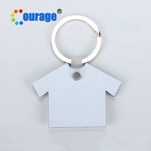 Porte-clés de voiture à <span class=keywords><strong>gravure</strong></span> <span class=keywords><strong>sur</strong></span> un côté à la mode pour la décoration porte-clés de Sublimation vierge MDF - Product Image 5