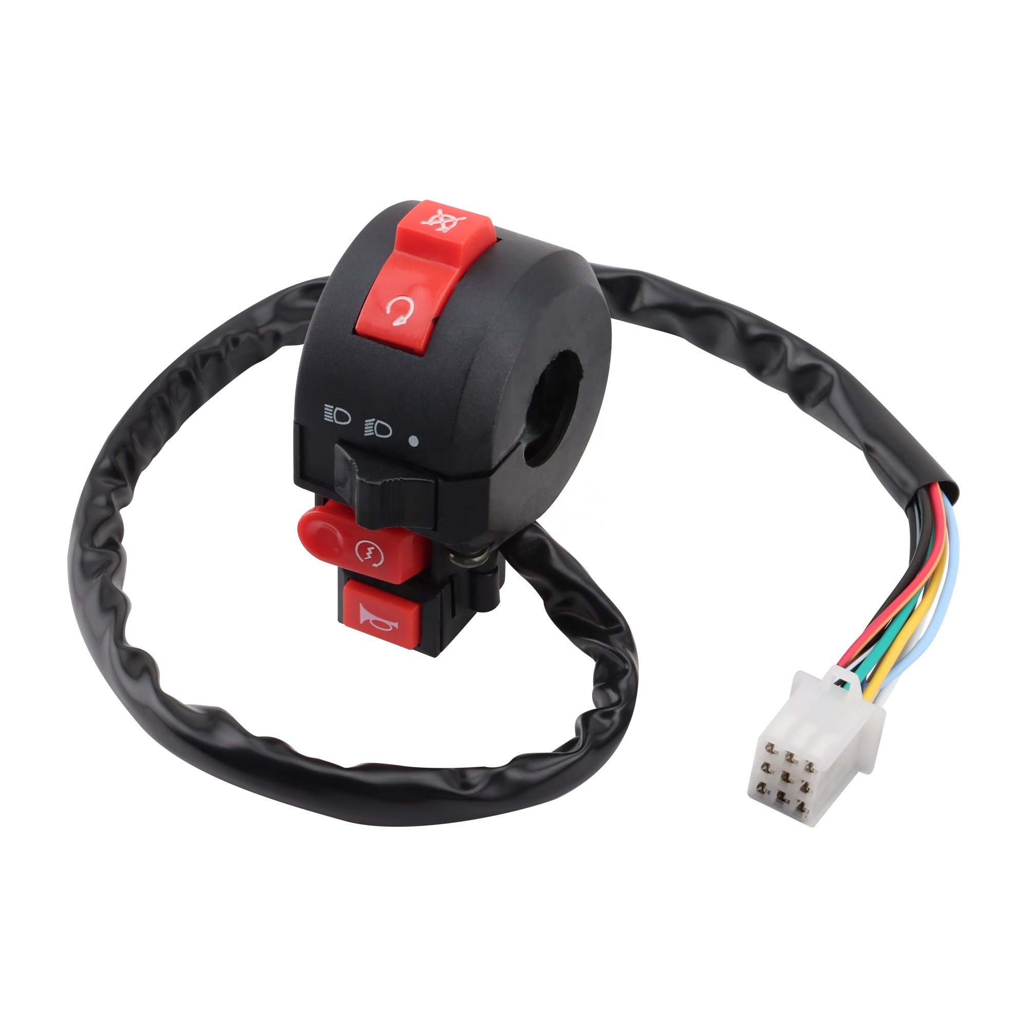 GOOFIT Levier D'Accélérateur à Pouce 7/8" (22mm) Pour Moto Lifan 250cc ATV Quad Go-Kart – Robuste Et Facile à Installer