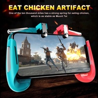 Offre Spéciale Coloré AK16 Manette Gamepad Gâchette Bouton de Tir L1R1 TIREUR Extensible PUBG Contrôleur de JEU Pour IOS Android