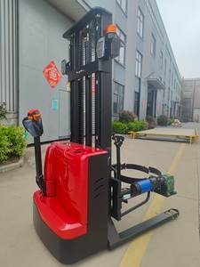 YC CDW1530 55갤런 220L 워키 스태커 오일 드럼 리프터, 드럼 트롤리 오일통 운반기, 360도 회전식 드럼 로테이터, 1500kg - Product Image 2