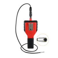 Boroscope vidéo articulé résistant à l'huile 720P avec sonde de 8,0 mm pour l'inspection et le diagnostic des moteurs, écran LED à vision complète de 3,5 pouces