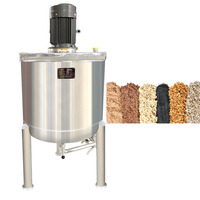 Cuve de mélange chauffée sous vide pour la production de poudre d'avoine instantanée, de poudre de maïs et de céréales pour le petit-déjeuner