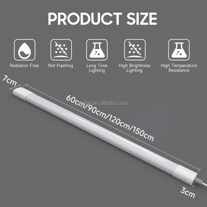 ไฟเปิด/ปิด LED 120LM IP65 IK08/วัตต์พีซีแบบเต็ม Dob baten แสงได้รับการรับรองจาก RoHS สำหรับคลังสินค้าอุตสาหกรรม - Product Image 6