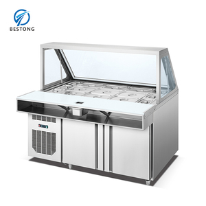 <span class=keywords><strong>Réfrigérateur</strong></span> de bar à salade à bas <span class=keywords><strong>prix</strong></span> Vente flash <span class=keywords><strong>Réfrigérateur</strong></span> de bar à salade <span class=keywords><strong>Réfrigérateur</strong></span> d'affichage de salade pour restaurant - Product Image 2