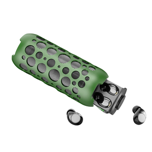 Xách Tay Không Thấm Nước Không Dây Âm Thanh <span class=keywords><strong>Stereo</strong></span> TWS Tai Nghe Với Loa <span class=keywords><strong>2</strong></span> Trong <span class=keywords><strong>1</strong></span> Tích Hợp Sạc Trường Hợp & Kết Hợp Loa - Product Image 6