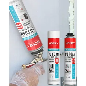Durcisseur expansible adhésifs mastics pu <span class=keywords><strong>mousse</strong></span> de <span class=keywords><strong>polyuréthane</strong></span> spray <span class=keywords><strong>mousse</strong></span> pu à faible <span class=keywords><strong>expansion</strong></span> - Product Image 1