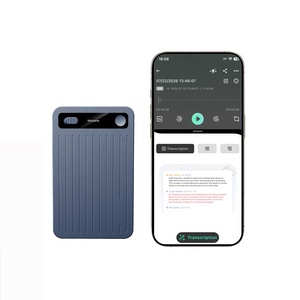 Registratore Vocale AI con Controllo <span class=keywords><strong>App</strong></span>, Sottile 3MM, Memoria 64GB, <span class=keywords><strong>per</strong></span> Lezioni, Riunioni e Chiamate Telefoniche - Product Image 1