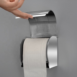In Acciaio Inox Rotolo <span class=keywords><strong>di</strong></span> <span class=keywords><strong>Carta</strong></span> Tissue Holder Parete della Scatola Del Tessuto <span class=keywords><strong>per</strong></span> la Casa Bagno <span class=keywords><strong>Cucina</strong></span> con Superficie Liscia Igienica Dispenser - Product Image 5
