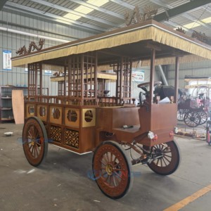 Magnifique Voiturette Électrique en Acier de Nouvelle Génération, Design Rétro Oriental, Couleur Personnalisable, Transport Spécial de Luxe, Style Ancien - Product Image 5