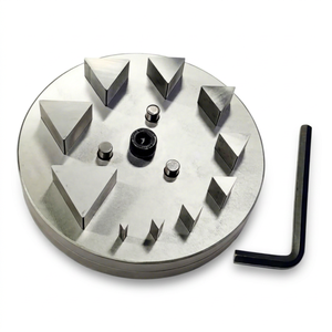Juego de 10 Cortadores de Disco en Forma de Triángulo para Joyería, Herramientas de Precisión para Corte de Metal, Herramientas de Orfebrería |   GS589O-03 - Product Image 1