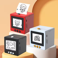 Photo Booth AI Profesional dengan Operasi Senyap, Printer Struk 200DPI, Antarmuka USB untuk Meningkatkan Imajinasi Anak