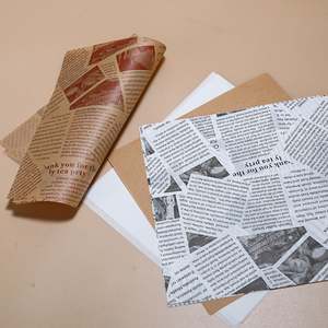 Printed <b>Greaseproof</b> <b>Paper</b>,high Quality Food Grade <b>Greaseproof</b> <b>Paper</b> Raw Material Burger Wax <b>Paper</b> Sheets in Sheets - Product Image 5