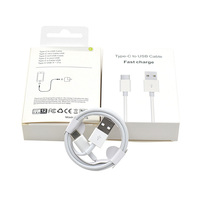 Câbles USB de Charge Rapide Personnalisés Micro USB 8 Broches USB Type C 1M 1,5M 2M, Câbles de Données avec Boîtes en Papier pour la Vente en Gros