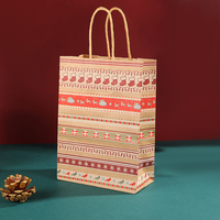   Sacs cadeaux en gros à prix abordable avec poignées, sacs en papier de Noël et sacs en papier kraft réutilisables