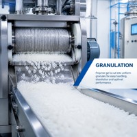 Aide à la rétention et au drainage du polyacrylamide non ionique pour la fabrication du papier