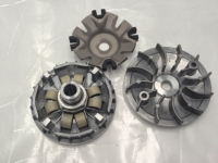 Variateur d'entraînement Premium KINON en aluminium neuf pour GY6-125, conception à angle de 28 degrés, adapté aux moteurs de moto et VTT 125cc