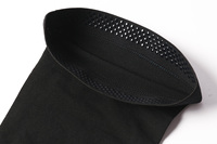 Chaussettes de compression anti-embolie de qualité supérieure, sur mesure, hauteur cuisse, 15-20 mmHg, pour la course à pied, avec silicone et trou d'inspection