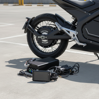 Contrôleur Sabvoton SVMC 72150 72V 150A avec protection IP67, puissance de sortie 3000W-5000W, avec kits d'affichage UKC1 pour vélo électrique et cyclomoteur