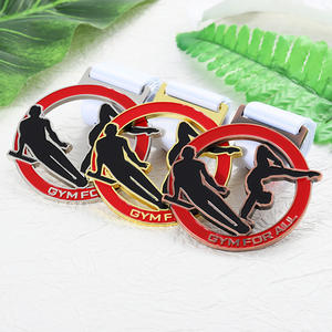 Medaglie Personalizzate in Lega di Zinco Pressofuso in <span class=keywords><strong>Oro</strong></span>, Argento e Rame per Competizioni di Ginnastica e Danza - Product Image 5