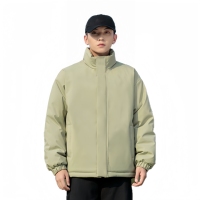 Veste d'hiver décontractée de haute qualité, grande taille, durable, avec fermeture éclair pour une chaleur confortable, adaptée aux trajets quotidiens et à un usage quotidien