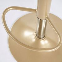 Tabourets de bar de luxe modernes nordiques pour cuisine, chaise haute dorée en acier inoxydable avec dossier en velours rose
