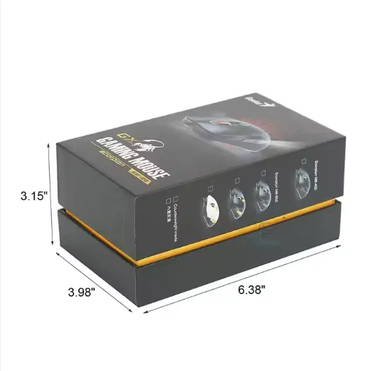 Vendita calda scatole di cartone scatole di prodotti elettronici pacchetto di carta caricabatterie scatola elettronica imballaggio digitale personalizzato