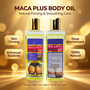 Produits de beauté et de bien-être, huile corporelle distillée à l'extrait de graines de maca 100% naturel et au collagène, pour raffermir les hanches, lisser et embellir les fesses, 180 ml - Product Image 4