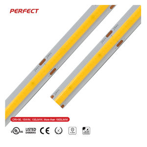 US Hot Sale Single Color 2700K/3000K/4500K/6500K COB LED Strip 24V 130LM/W Efficiency No Spot <b>for</b> <b>Bedroom</b> Ceiling <b>Lighting</b> - Product Image 4