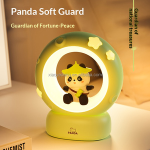Luz Nocturna LED Flotante con Forma de Estrella y Luna, Linda Forma de Mascota, Astronauta Kawaii, ABS, Regulable, Regalo de Navidad o Cumpleaños para Niños - Product Image 5