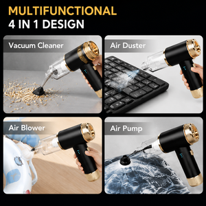 4000Pa Cordless Handheld <b>Vacuum</b> <b>Cleaner</b> Air Duster 4 in 1 <b>Mini</b> Car <b>Vacuum</b> <b>Cleaner</b> Rechargeable USB Portable OEM ODM Manufacturer - Product Image 3