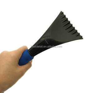 Agarre suave para invierno, accesorios exteriores para coche, herramientas para detalles automáticos, pala quitanieves, raspador de hielo para parabrisas de coche, ventana de vidrio - Product Image 5