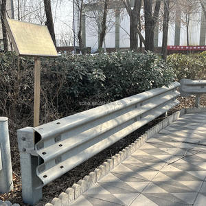 H1w3 מחוזקת פלדה w קרן מחוזקת כביש עבור ההתנגשות aashto m180 en 1317 GB סטנדרטי - Product Image 2